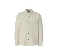 Strellson Overshirt Herren Regular Fit Langarm Cord weiß, L