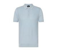 Strellson Regular Fit Poloshirt aus reiner Baumwolle in Dunkelblau, Größe M