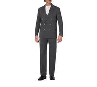 Strellson Anzug Herren Slim Fit Schurwoll-Stretch grau, 46