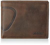 Strellson Baker Street Billfold H7 4010000048 Herren Geldbörsen 13x10x1 cm (B x H x T), Braun (Dark Brown 702)