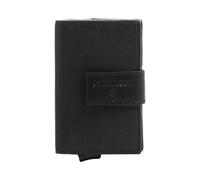 Strellson Brick Lane C-Three RFID Kreditkartenetui schwarz, Leder, Herren