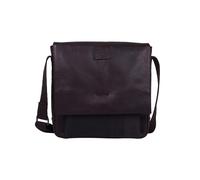 Strellson Brick Lane Umhängetasche dunkelbraun, Leder, Herren