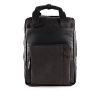 Strellson Brick Lane Rucksack dunkelbraun, Leder, Herren, 15L