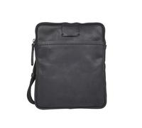 Strellson Brick Lane Umhängetasche schwarz, Leder, Herren