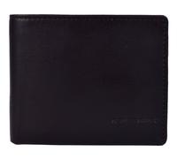 Strellson Brick Lane Myles Geldbörse RFID Schutz Leder 11 cm grau