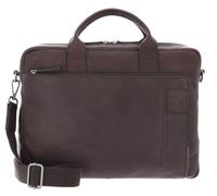 Strellson Businesstasche mit Laptopfach Hyde Park 1.0 Charles Briefbag Darkbrown dunkelbraun