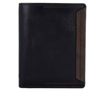 Strellson Geldbörse Camden Leder 10 cm braun