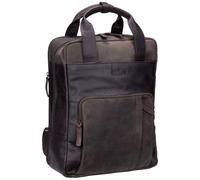 Strellson - brick lane josh backpack lvz Dunkelbraun