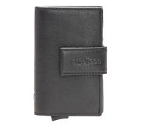 Strellson Carter c-two Kreditkartenetui RFID Schutz Leder 7 cm schwarz