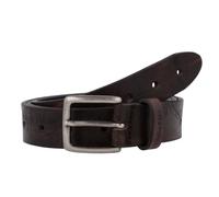 Strellson Gürtel Leder 100 cm braun
