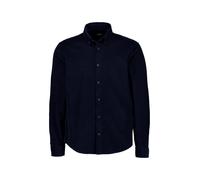 Strellson Hemd Herren Regular Fit Langarm Cord blau, L