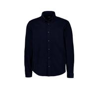 Strellson Hemd Herren Regular Fit Langarm Cord blau, S