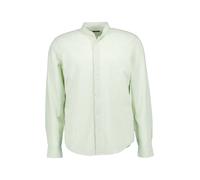 Strellson Hemd Herren Slim Fit Langarm Baumwolle-Leinen grün, XXL