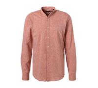 Strellson Hemd Herren Slim Fit Langarm Baumwolle orange, M