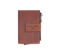 Strellson Brick Lane C-Four RFID Geldbörse dunkelbraun, Leder, Herren