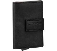 Strellson Brick Lane C-Three RFID Kreditkartenetui schwarz, Leder, Herren