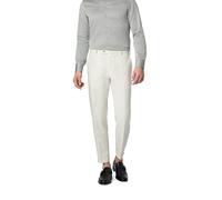 Strellson Hose Herren Slim Fit Baumwolle-Leinen beige, 54