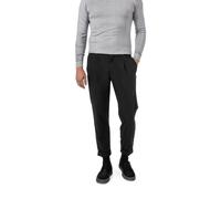 Strellson Bundfaltenhose Herren Regular Fit Mikrofaser schwarz, 36/34