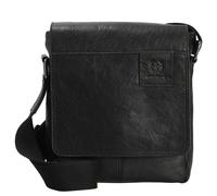 Strellson Hyde Park Umhängetasche schwarz, Leder, Herren