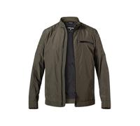 Strellson Jacke Herren Stehkragen Mikrofaser grün, 46 (XS)
