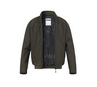 Strellson Jacke Herren Stehkragen Mikrofaser grün, 52 (L)