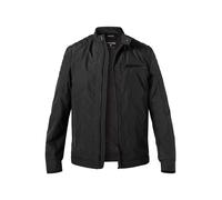 Strellson Jacke Herren Stehkragen Mikrofaser schwarz, 48 (S)