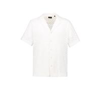 Strellson Kurzarmhemd Herren Regular Fit Kurzarm Baumwolle weiß, L