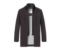 Strellson Mantel Herren Stehkragen Baumwolle braun, 54 (XL)