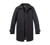 Strellson Mantel Herren Stehkragen Mikrofaser blau, 50 (M)