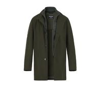 Strellson Mantel Herren Stehkragen Wolle grün, 48 (S)