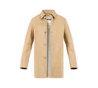 Strellson Mantel Herren Umlegekragen Baumwolle beige, 52 (L)