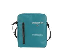 Strellson - marcus stockwell 2.0 Schultertasche für Herren in Petrol, Maße 18x21x5 cm