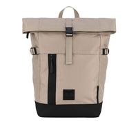 Strellson Northwood Rs Rolltop Rucksack beige, Nylon, Unisex, 19L