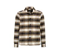 Strellson Overshirt Herren Comfort Fit Langarm beige, M