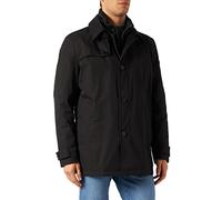 Strellson Premium Herren Eden Mantel, per Pack Schwarz (Black 001), XXXX-Large (Herstellergröße: 58)