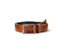 Strellson Premium Herren Gürtel Belt, Gr. 115 cm, Braun (Cognac 55)