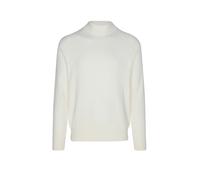 Strellson Stehkragenpullover Herren Regular Fit Baumwolle weiß, S