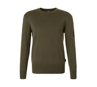 Strellson Pullover Herren Regular Fit Rundhals grün, XXL