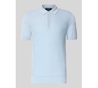 Strellson Regular Fit Poloshirt aus reiner Baumwolle in Bleu, Größe M