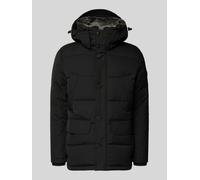 Strellson Regular Fit Steppjacke mit Kapuze Modell 'PIAZZA' in Black, Größe 56