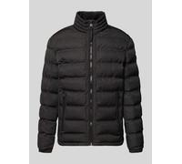 Strellson Regular Fit Steppjacke mit Stehkragen Modell 'MODENA FUSED' in Black, Größe 54