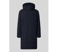 Strellson Regular Fit Steppmantel mit Logo-Patch Modell 'CRASHER' in Marine, Größe 56