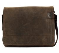 strellson Richmond Jeremy Messenger Bag LHF Dark Brown
