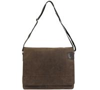 Strellson Richmond Messenger Leder 39 cm Laptopfach braun