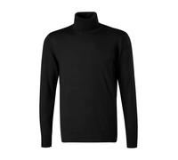 Strellson Rollkragenpullover Herren Regular Fit Merinowolle schwarz, XL