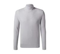 Strellson Rollkragenpullover Herren Regular Fit Wolle grau, XXL