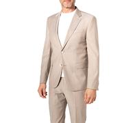 Strellson Sakko Herren Slim Fit Mikrofaser beige, 98