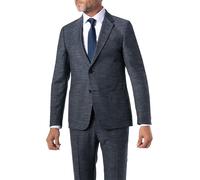 Strellson Sakko Herren Slim Fit Reverskragen Wolle blau, 98