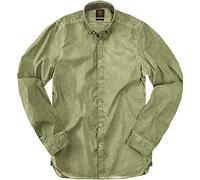 Strellson Sportswear Hemd Herren Slim Fit Langarm Baumwolle grün, M