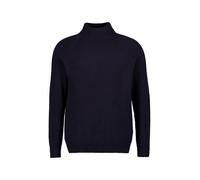 Strellson Stehkragenpullover Herren Regular Fit Baumwolle blau, S